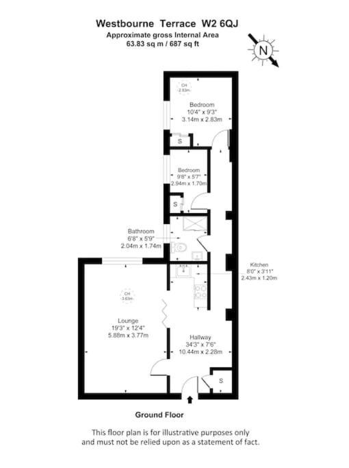Cosy 2-Bedroom Flat Paddington Лондон Экстерьер фото